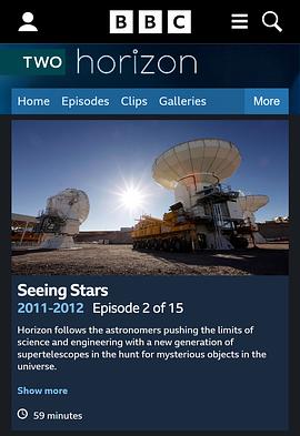 BBC 地平线系列看星
