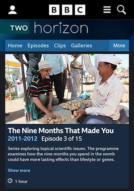 BBC 地平线系列怀胎九月